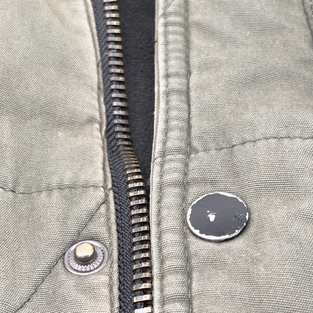 Hurley Mens Quilted Jacket Size‎ M Utility Military Skate Outdoor Grunge Street - Picture 14 of 16